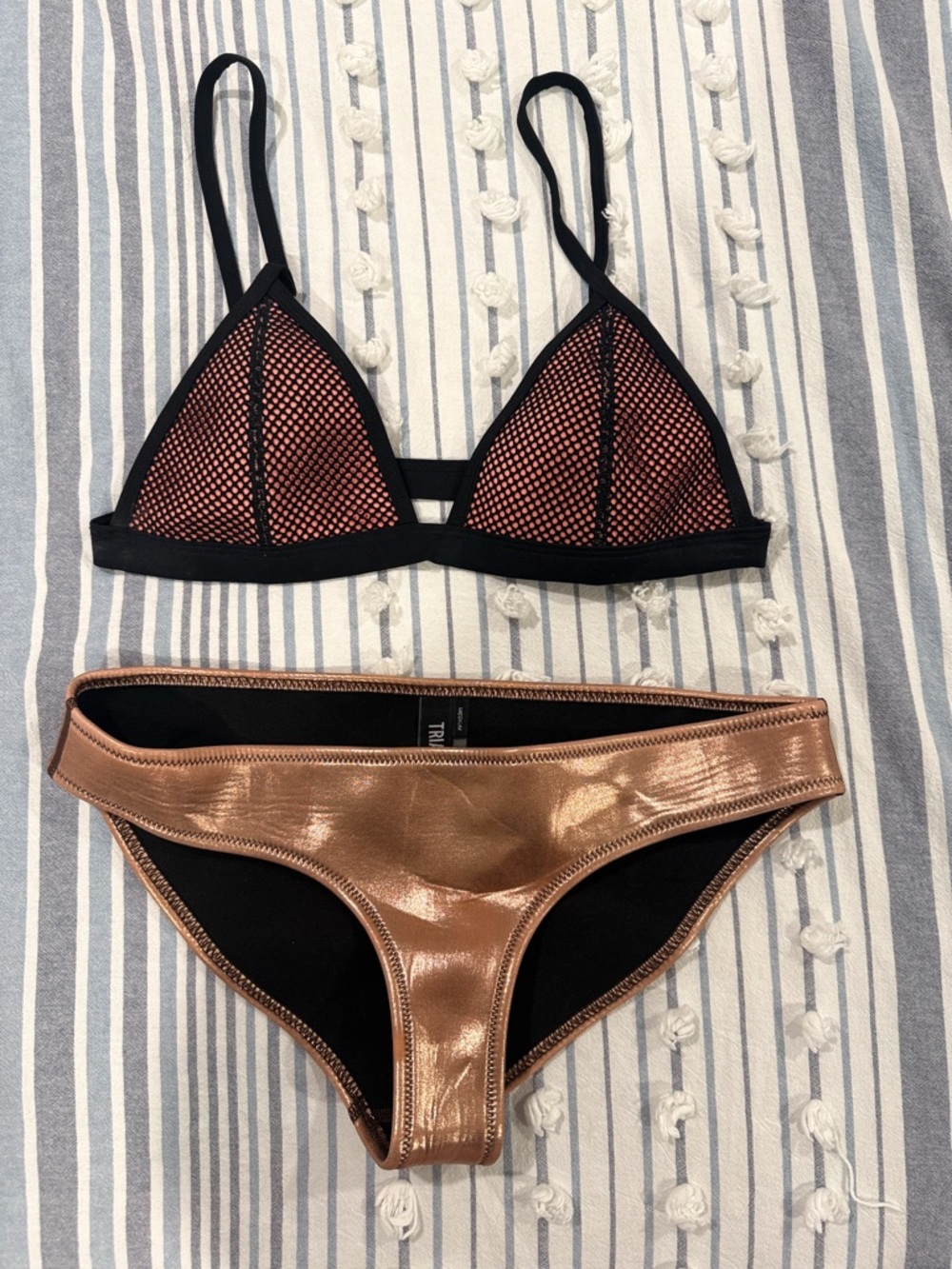Bronze Triangl Bikini